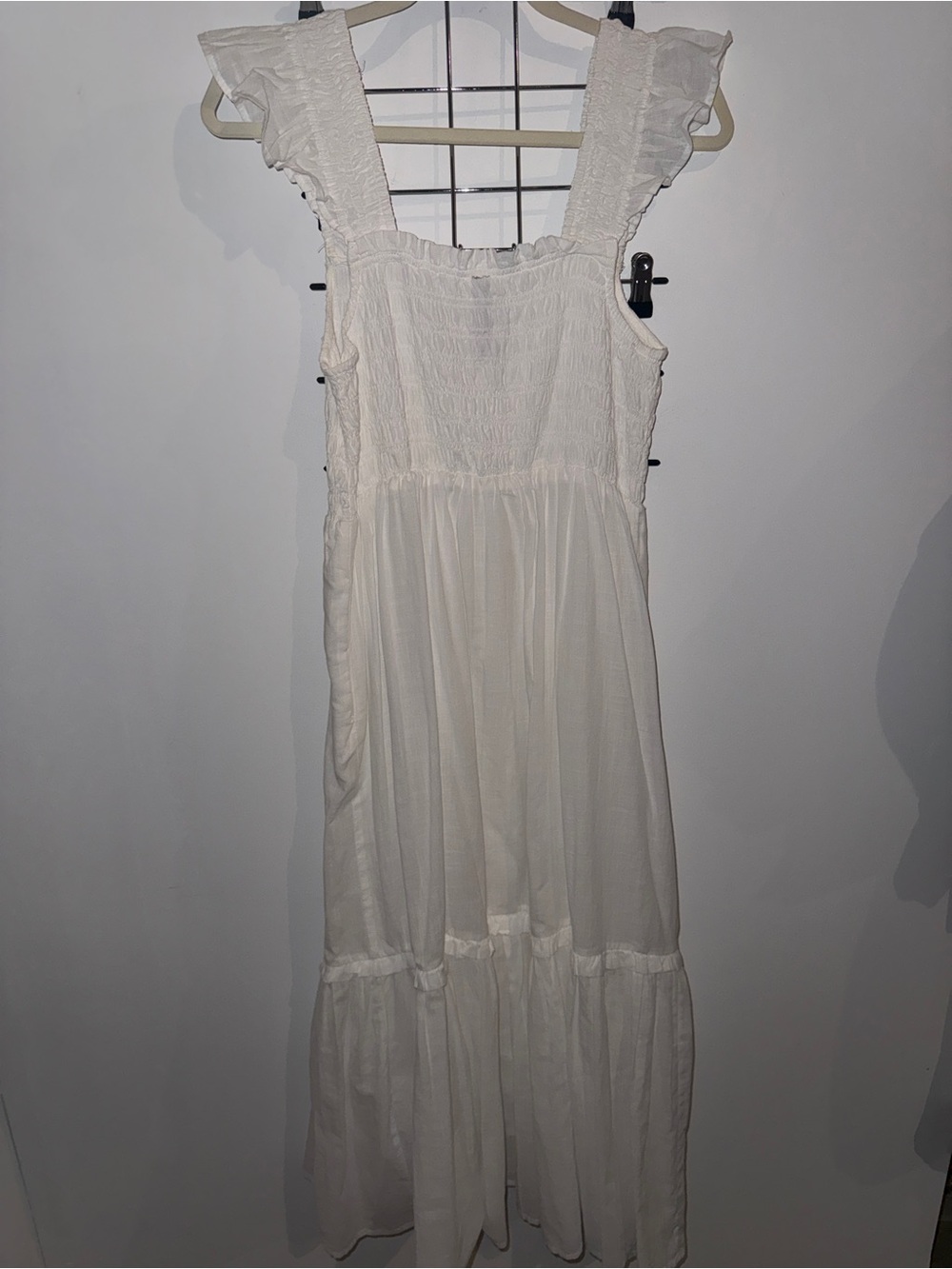 Anthropologie Peregrine Eyelet Midi Dress - Picture 4 of 6